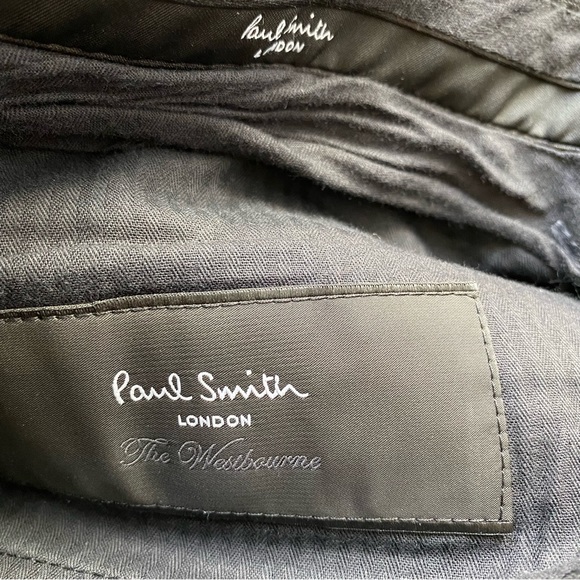 Paul Smith London The Westbourne Wool Trousers Made In Italy - Picture 8 of 16